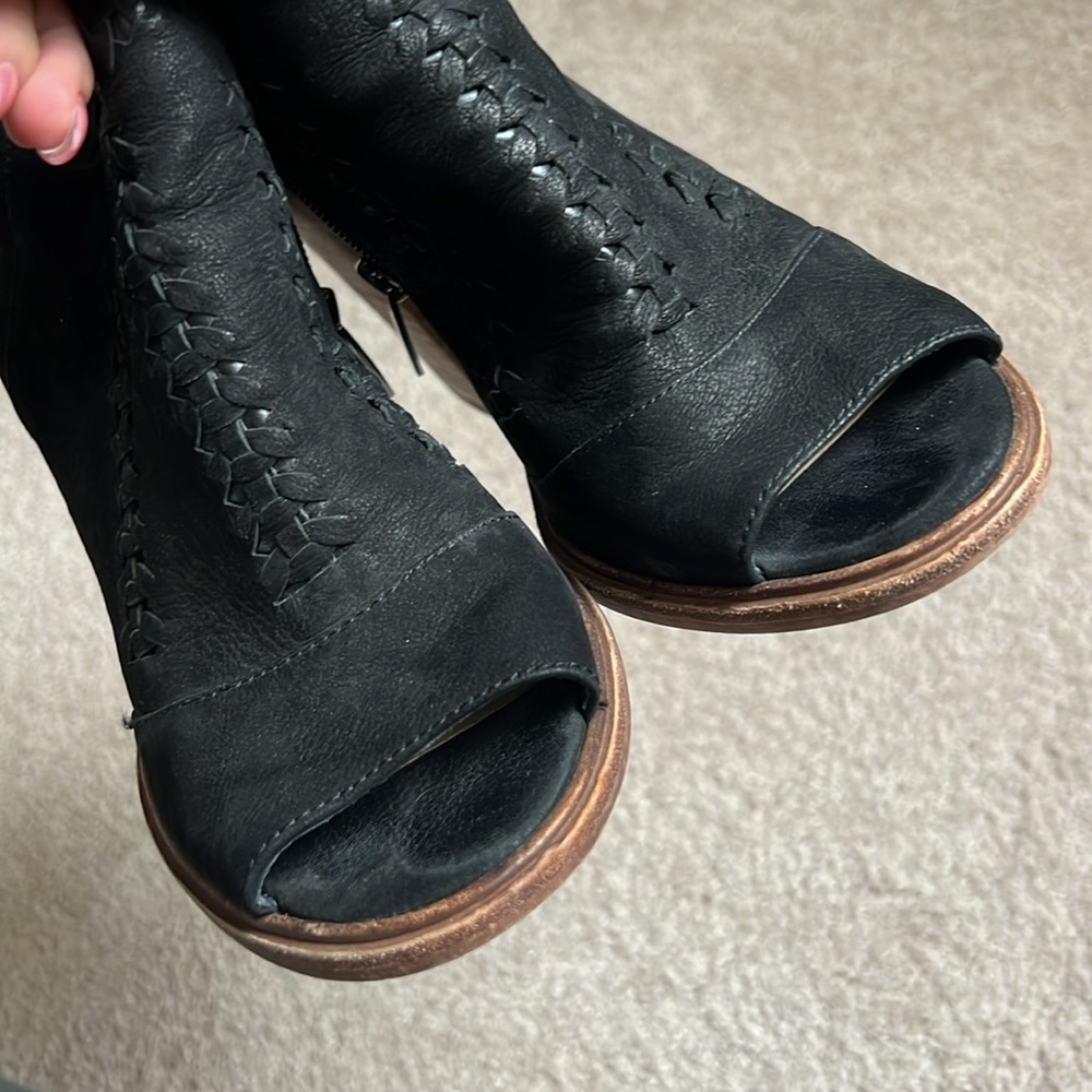 Vince Camuto Open Toe Booties - image 5